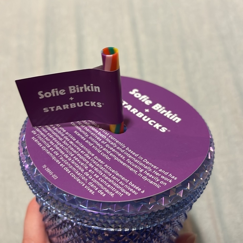 Sofie Birkin x Starbucks Rainbow Studded Venti Tumbler - Picture 8 of 9